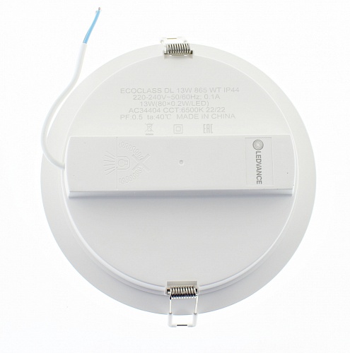 Светильник  13Вт, 165х42мм, 6500К, круглый, диаметр врезного отверстия 150мм IP44 LEDVANCE DL