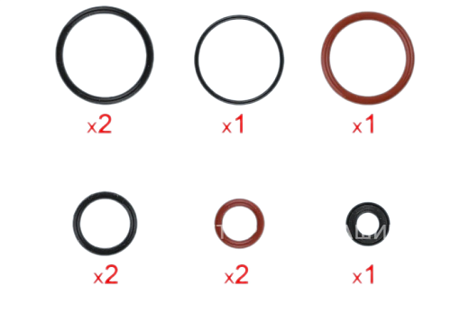 Ремкомплект гидроцилиндра и дренажного клапана для Krups EA, XP