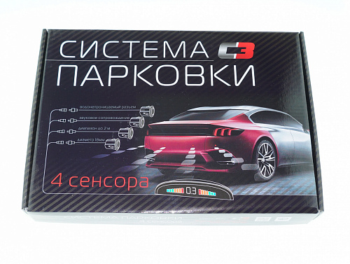 Парктроник С-три СТ 2622 (4 черных датчика + дисплей) 
