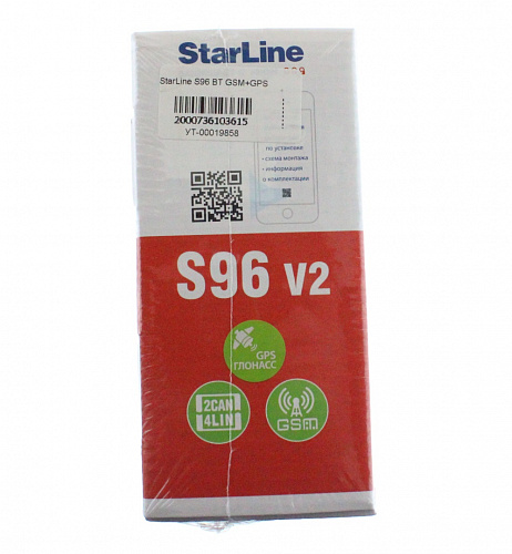 Автосигнализация StarLine S96 v2 BT 2CAN+4LIN 2SIM GSM-GPS