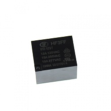 HF3FF/024-1ZST  24VDC, 10A, 1C, Реле электромагнитное HF3FF/012-1ZST  12VDC, 10A, 1C