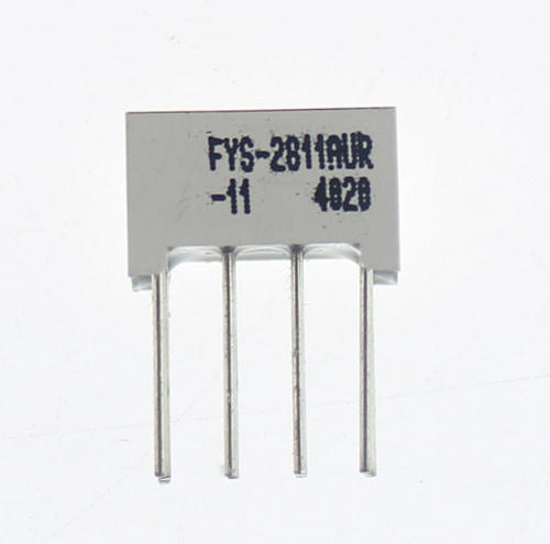 Светодиодный индикатор LED R 1DIG CA FYS-2811AUR-11