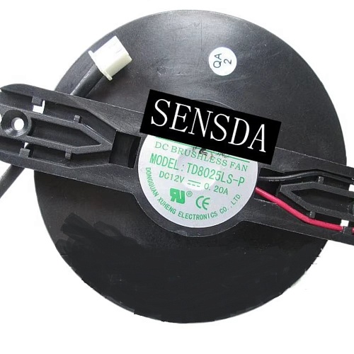 Вентилятор TD8025LS-P 0,20 A 12Vдля холодильника