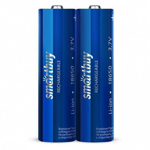 Аккумулятор Smartbuy LI18650-2000mAh SBBR-18650-4S2000, высокий контакт