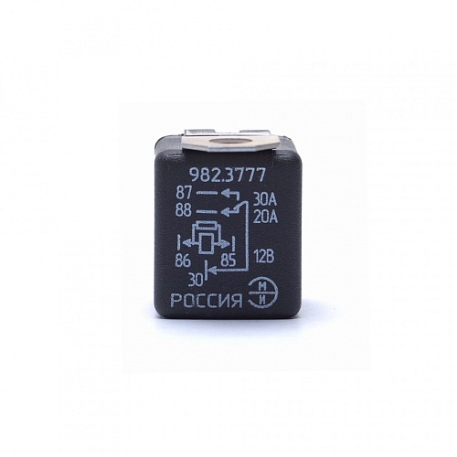 Реле 12V 30/20А 982.3777 5 контактов 