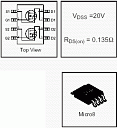 IRF7501, Транзистор MOSFET