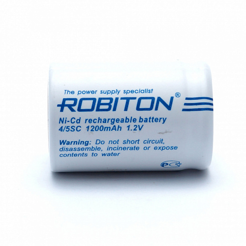 Аккумулятор Robiton 1200NC4/5SC SR2 (Ni-Cd, 1.2V, 1200mAh) для аккумуляторных шуруповертов