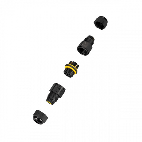 Коннектор 4pin GERM-4pin-WTW (5-9mm), Разъем герметичный