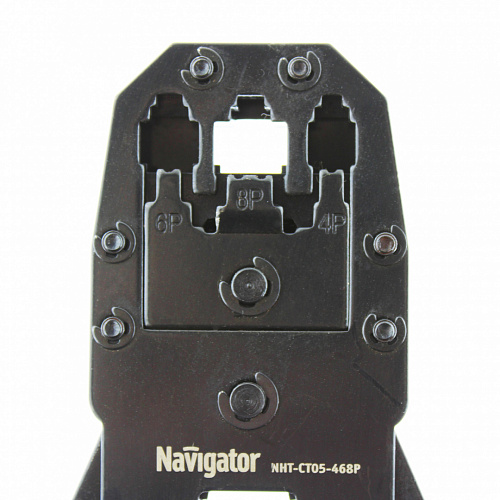 Пресс-клещи Navigator NHT-CT05-468P (для RJ45,RJ12,RJ11,RJ10) 