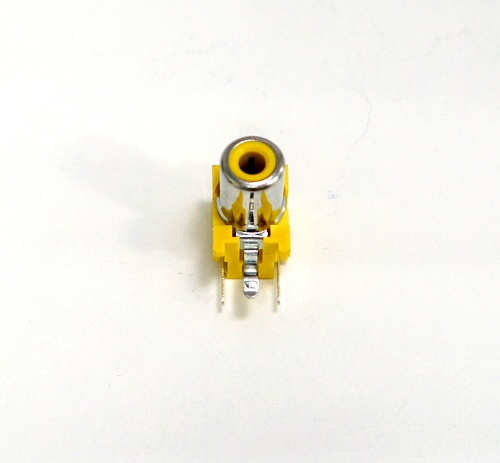 RCA гнездо на плату KLS1-RCA-103B-N-N-Y , Разъём