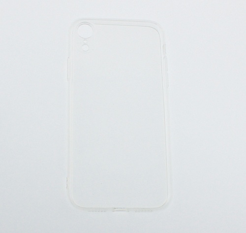 Чехол-накладка для iPhone Xr (с защитой камеры) Прозрачный