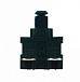 Переключатель кнопочный DS SC-7097DR ФЧЧ on-off  (на замыкание)