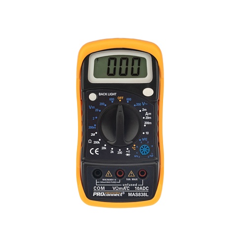Мультиметр PROconnect MAS838L