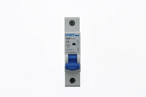 Выключатель автоматический NB1-63 1P C3 6кА