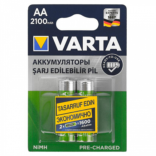 Varta Professional 56706  (Ni-MH, AA, HR6, 1.2V, 2100мАh)