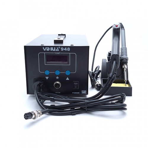 Паяльная станция с оловоотсосом и паяльником Yihua YH948