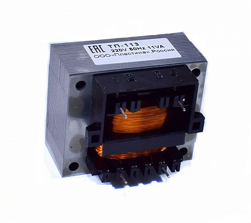 Трансформатор ТП113-9 11VA 220V 9V 1200mA