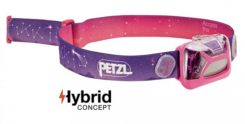 Светодиодный налобный фонарь PETZL TIKKID E091BA01. красный