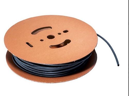 Трубка термоусадочная 6/3мм черная (100м)