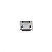 microUSB гнездо на плату универсальный 17, Разъём