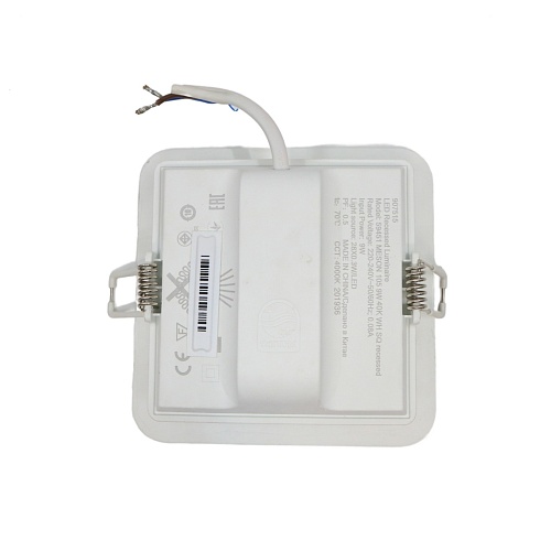 Светильник квадратный Philips 59451 MESON 105 9W WH SQ recessed (9Вт, 650Лм, 4К) 1 Потертости на корпусе