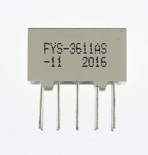 Светодиодный индикатор LED R 1DIG CA FYS-3611AS-11