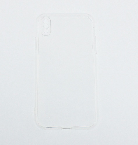 Чехол-накладка для iPhone X/Xs (с защитой камеры) Прозрачный