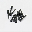 Винты для iPhone X/11/12/13/14/15 во всех вариациях(10 шт.) Черный