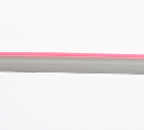 Лента светодиодная Neon mini 0612 8W/m, 12v, SMD2835, 120LED/m, Silicon+PVC, розовый (5м)