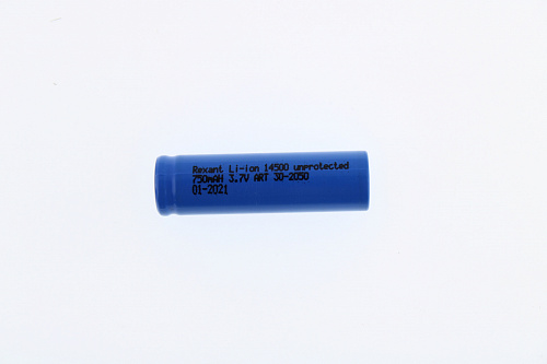 REXANT 14500 (Li-ion. 3.7V 750 mAh) без контроллера