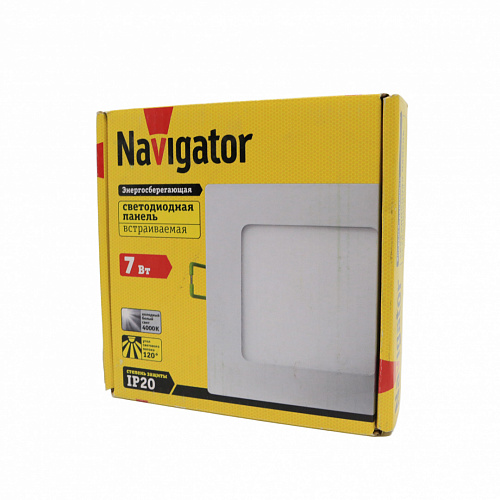Светильник Navigator  NLP-S1-7W-840-WH-LED белый 1