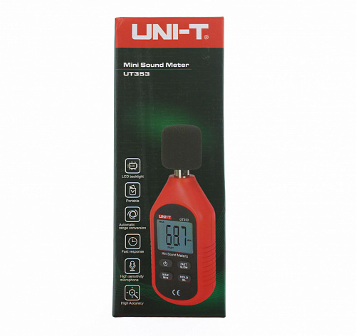 Измеритель уровня шума (шумомер) Uni-t UT353 (30~130dB)