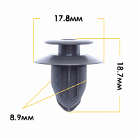 Клипса крепежная MASUMA KJ-349