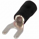 Клемма тип *U* изолированная TYI-5.5-8 Black (4-6 mm2)