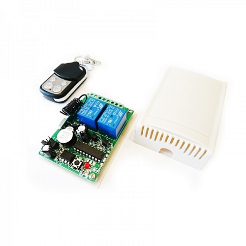 MP323RX1 Универсальный комплект 433МГц, 2 реле, 10А, 2200Вт