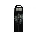 Кабель HOCO X14 USB Lightning/ 1m/ 2A/ Нейлон/ Black