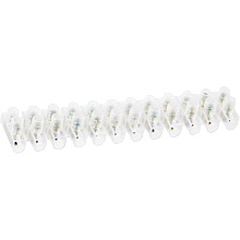 Колодка Navigator NTB-UPE-S12-20/WH зажимная винтовая, 4.0-14мм2, 20А