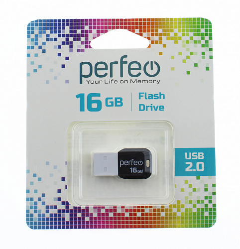 Карта памяти Perfeo USB 16Gb M02 White