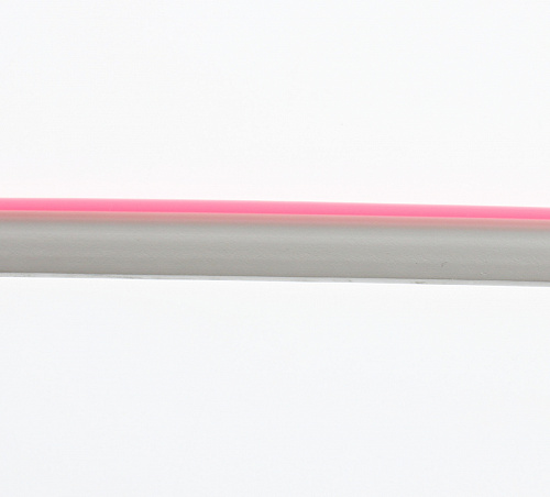 Лента светодионая Neon mini 8W/m 12V smd2835 120led/m розовый (6x12, Silicon+PVC)