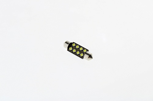 Светодиодная лампа C5W (T11x39) 12V 8 SMD LED White 