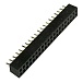 PBD-40 (2x20) шаг 2,54мм, Разъем штыревой