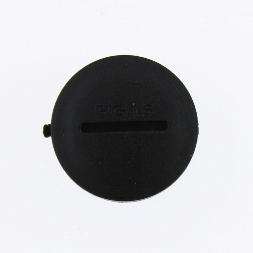 Заглушка PG-16 черная