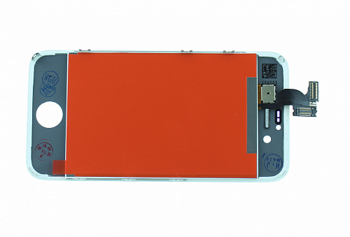 Дисплей для iPhone 4s + тачскрин (белый) с рамкой AAA 