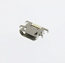 microUSB гнездо на плату универсальный 01, Разъём