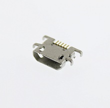 microUSB гнездо на плату универсальный 01, Разъём