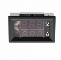 Мультиметр цифровой: 0-100V 0-10A Red