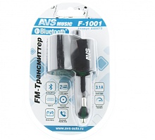 FM модулятор + MP3 плеер AVS F-1001 с дисплеем (Bluetooth)