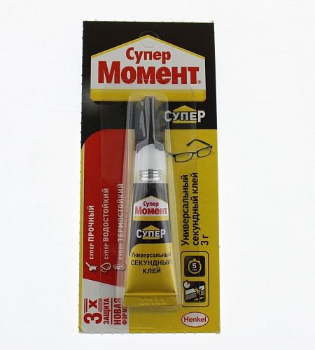 Клей Супер Момент, 3г (УЦЕНКА)
