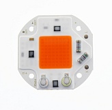 Светодиодная матрица «прямого включения» для растений ST 20W FITO COB (220V, 900lm, 450nm 655nm, 54x54mm)