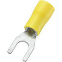 Клемма тип *U* изолированная TYI-1.25-3.7 (0,5-1,5 mm2) Yellow